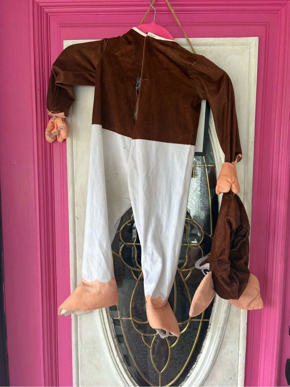 Rubie's Brown and White Creature Jumpsuit Costume